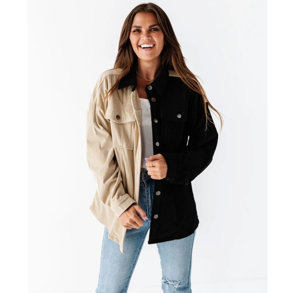 BiBi Corduroy Shacket